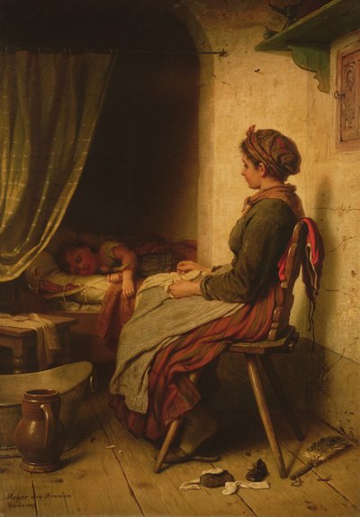 Il Bambino Addormentato da Johann Georg Meyer von Bremen